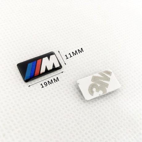 Suitable for BMW steering wheel decoration sticker 3 series 5 series 7 series BMW X1X3X5X6 key hub M car sticker - V.I.P Digital Presence