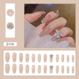 Fake Nails Fairy Long Wearing A Broken Diamond Butterfly Nail Stickers Detachable Finished Nail Pieces Nail Stickers Nails - V.I.P Digital Presence