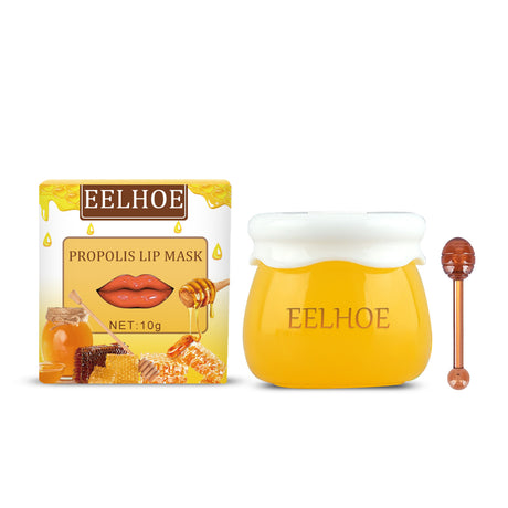 Strawberry Honey Lip Mask With Lip Brush Moisturizing Lip Mask Desalt Lip Color Moisturize Light Lip Lines Are Not Greasy And Easy To Absorb - V.I.P Digital Presence