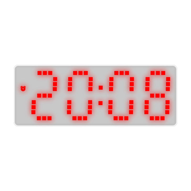 Simple Style LED Electronic Alarm Clock Battery and Plug-in Dual-use Timepiece Yida Time - V.I.P Digital Presence
