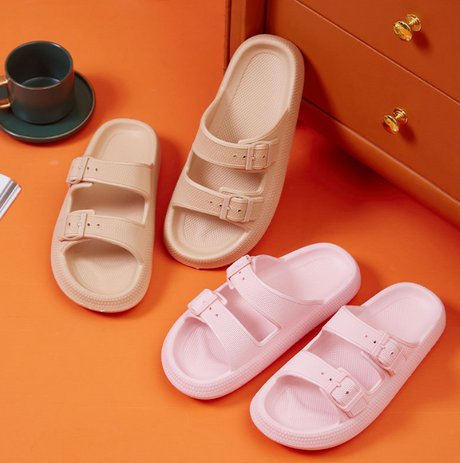 Thick soled slippers Summer home bathroom anti slip and fecal feeling Soft soled couple EVA slippers Male - V.I.P Digital Presence