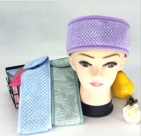 Adjustable Makeup Hair Bands Wash Face Hair Holder Soft Toweling Headbands Hairband Headwear for Women Girls Hair Accessories - V.I.P Digital Presence