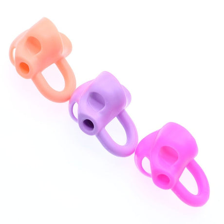 Two-Finger Pen Holder Silicone Baby Learning Writing Tool Correction Device Pencil Set Stationery 3 Piece Set Gift 2 Piece Fish - V.I.P Digital Presence