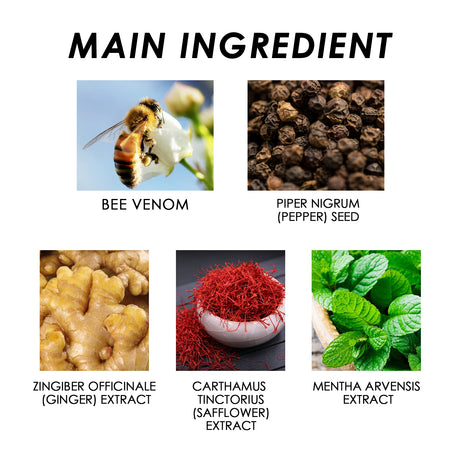 Bee Venom Lymphatic Drainage & Slimming Nasal Inhaler, Firming Body Skin Light Belly Lift Body Shaping Bar - V.I.P Digital Presence