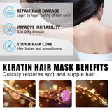 Moisturizing And Smooth Hair Mask, Repair Dry Hair, Split Hair, Smooth, Smooth And Moisturizing Hair Mask - V.I.P Digital Presence