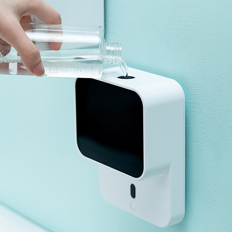 Sensor de espuma para lavado de manos automático con pantalla LED Youpin, sensor infrarrojo para el hogar, ideal para baños de centros comerciales. 