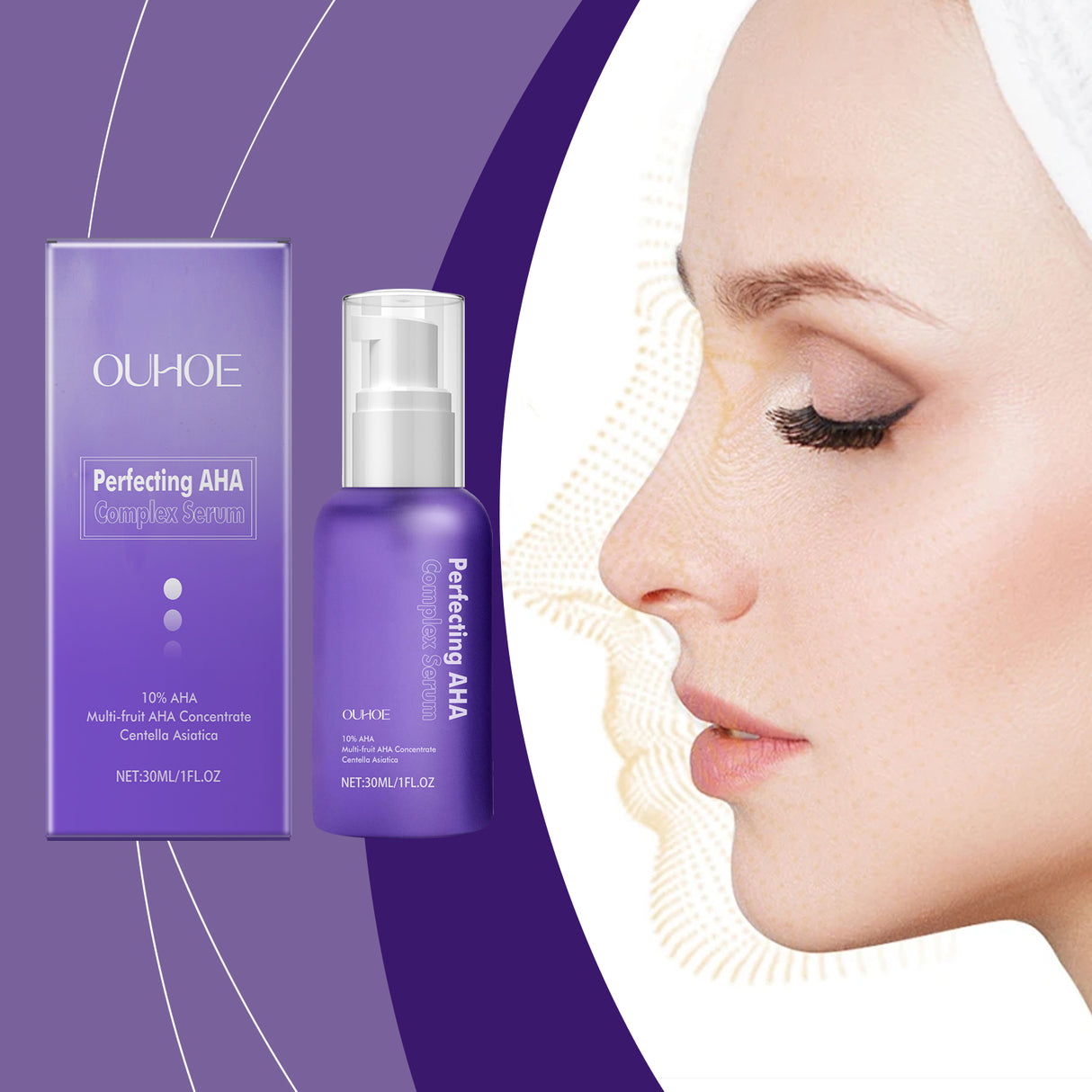 Facial Essence, Gentle Moisturizing, Moisturizing, Firming, Brightening And Rejuvenating Care Essence