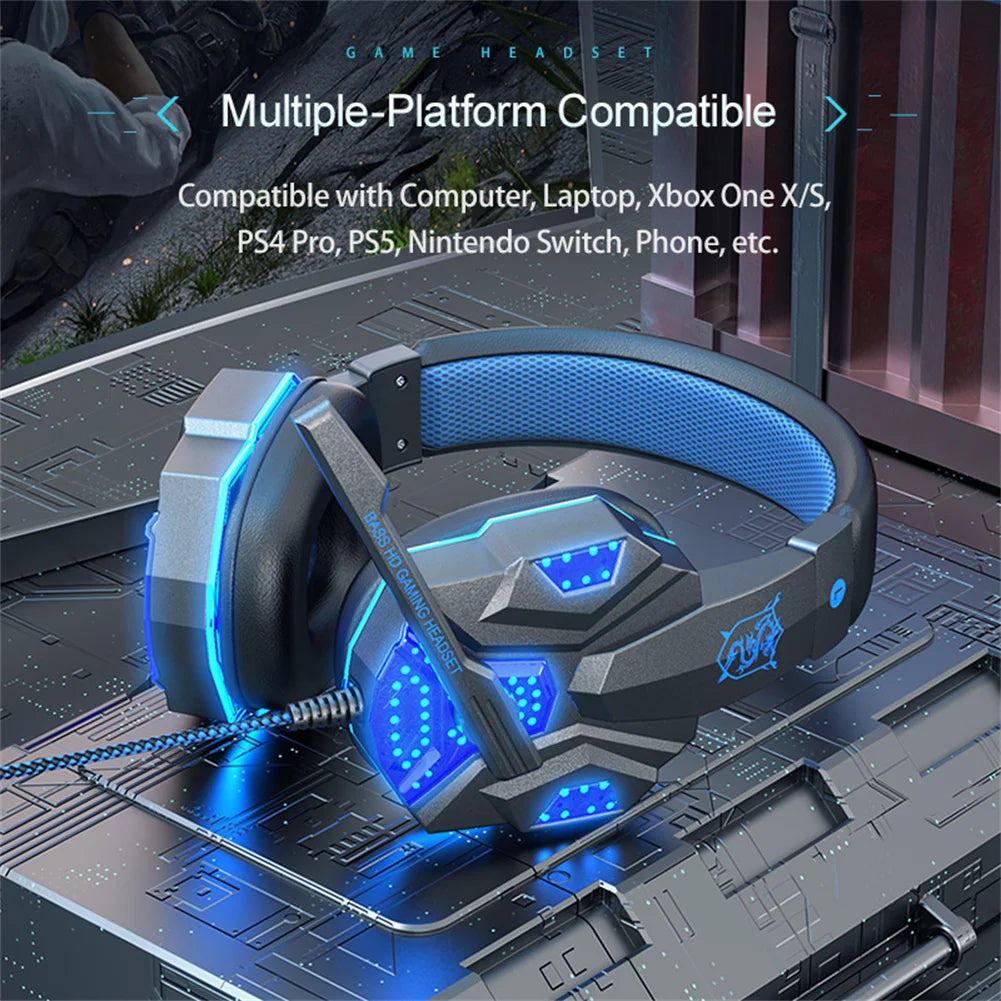 Earphones for wired laptops, dedicated earphones for gaming and esports, comfortable to wear, and head mounted gaming headphones - V.I.P Digital Presence