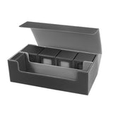 PU Leather Trading Cards Storage Box, holds 600+ cards, for Magic Game Cards, with magnetic closure and for commander decks - V.I.P Digital Presence