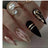 French simple glitter girl’s soft and tender wearable manicure nails - V.I.P Digital Presence