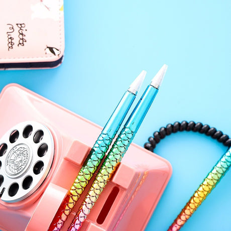 1Pcs Creative Stationery Mermaid Ballpoint Pen Cute Signature Pen High-quality Gift Pen Office Student Supplies - V.I.P Digital Presence