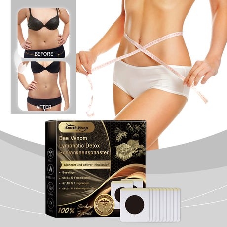 Bee Venom Lymphatic Detox Schlankheitspflaste, Bee Venom Lymphatic Detox Slimming Patch Shaping Slimming Increase Vitality Digestion Health Detumescence Slimming Body Shaping - V.I.P Digital Presence