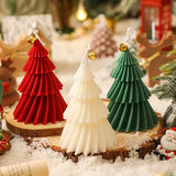 Cute Christmas Tree Candles Novelty Christmas Gifts Mini Wax Candle Red Green Scented Candles for Home Decor - V.I.P Digital Presence