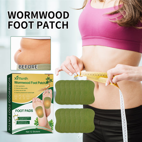 Wormwood Foot Patch, Relieve Body Stress Help Sleep Slimming Toning Foot Deodorant Care Patch - V.I.P Digital Presence