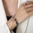 Hip hop design 18k real gold leather rope bracelet jewelry - V.I.P Digital Presence