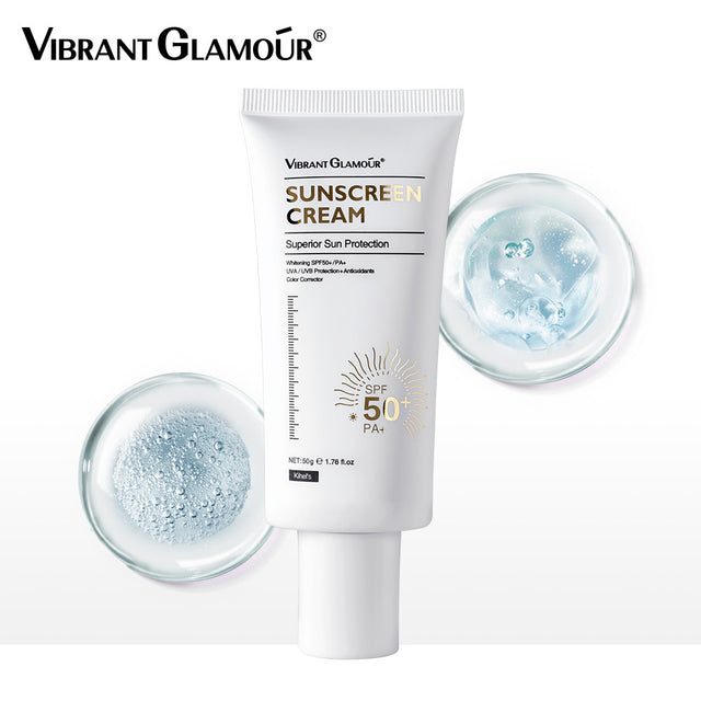 VIBRANT GLAMOUR Kiehl's Protection Cream 50+ Sunscreen Whitening VG-MB009 - V.I.P Digital Presence
