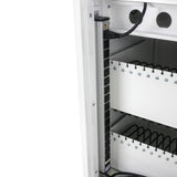 Mobile Charging Cart and Cabinet for Tablets Laptops 31+4-Device - V.I.P Digital Presence