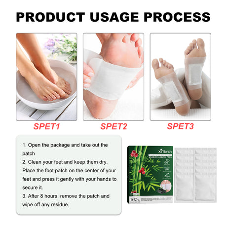 Pigmentation Correction Bamboo Arbutin Pads, Relieve Body Stress Improve Sleep Clean Skin Beauty Foot Patch - V.I.P Digital Presence