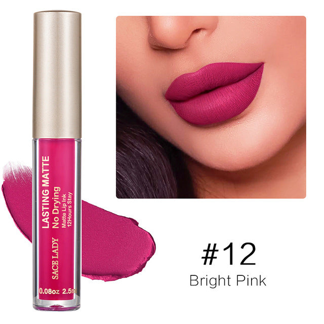 Make Up Waterproof Nude Lipstick Long Lasting Liquid Matte Lipstick Kit Lip Gloss Cosmetics Lipgloss Lip Makeup - V.I.P Digital Presence