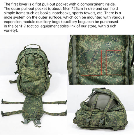 Cold War export: Russian Mammoth B tactical backpack, replica of Russian mountain special forces SPN Beaver 2 assault pack - V.I.P Digital Presence