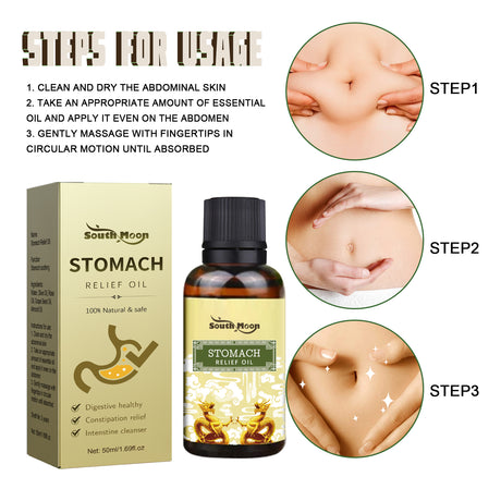 Stomach Relief Oil, Clear Stool Relieve Gastrointestinal Discomfort Massage Treatment Firming And Slimming Oil - V.I.P Digital Presence