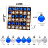 Christmas balls Christmas gifts decorations a variety of mixed 36PCS - V.I.P Digital Presence