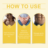 Men's Body Care Cream Men's Daily Body Care Cleansing Deodorant Treatment Cream