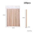 100-Piece Bag of Disposable Wooden Sticks for Hair Removal Waxing and Scraping Tools - V.I.P Digital Presence