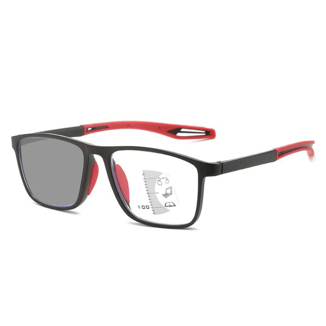 Ultralight Outdoor Photochromic Reading Glasses Fashion Trend Color Changing Progressive Multifocal Eyeglasses Finished Eyewear - V.I.P Digital Presence