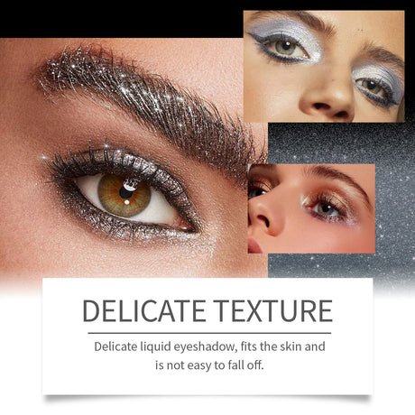 Glitter Eyeshadow Natural Color Top Up Everyday Makeup Easy Color Eye Shadow Lasting Shine - V.I.P Digital Presence