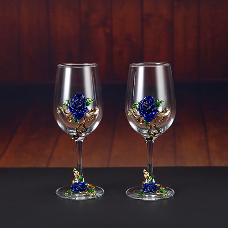 Household enamel crystal glass red wine glass goblet decanter - V.I.P Digital Presence