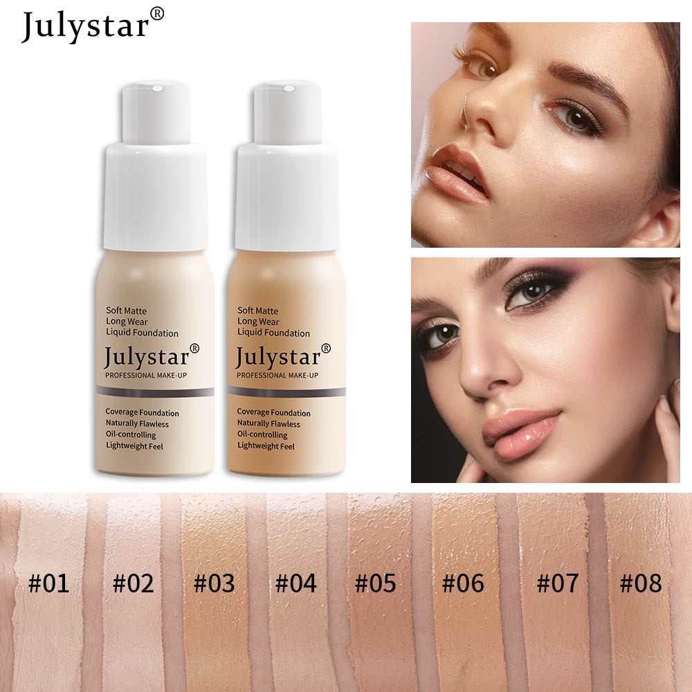 Liquid Foundation Concealer Long-Lasting Moisturizing Oil Control BB Cream Foundation Makeup - V.I.P Digital Presence