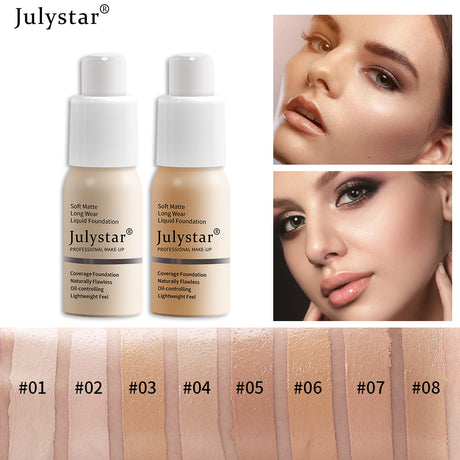 Liquid Foundation Concealer Long-Lasting Moisturizing Oil Control BB Cream Foundation Makeup - V.I.P Digital Presence