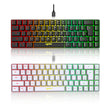 60% Mini 68 Key Mechanical Texture Film Gaming Keyboard ABS Material RGB Backlit Mini Portable Keyboard - V.I.P Digital Presence