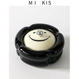 Light luxury and high-end feeling, home living room, anti fly ash with lid, office, high-end and atmospheric level, ceramic creative ashtray - V.I.P Digital Presence