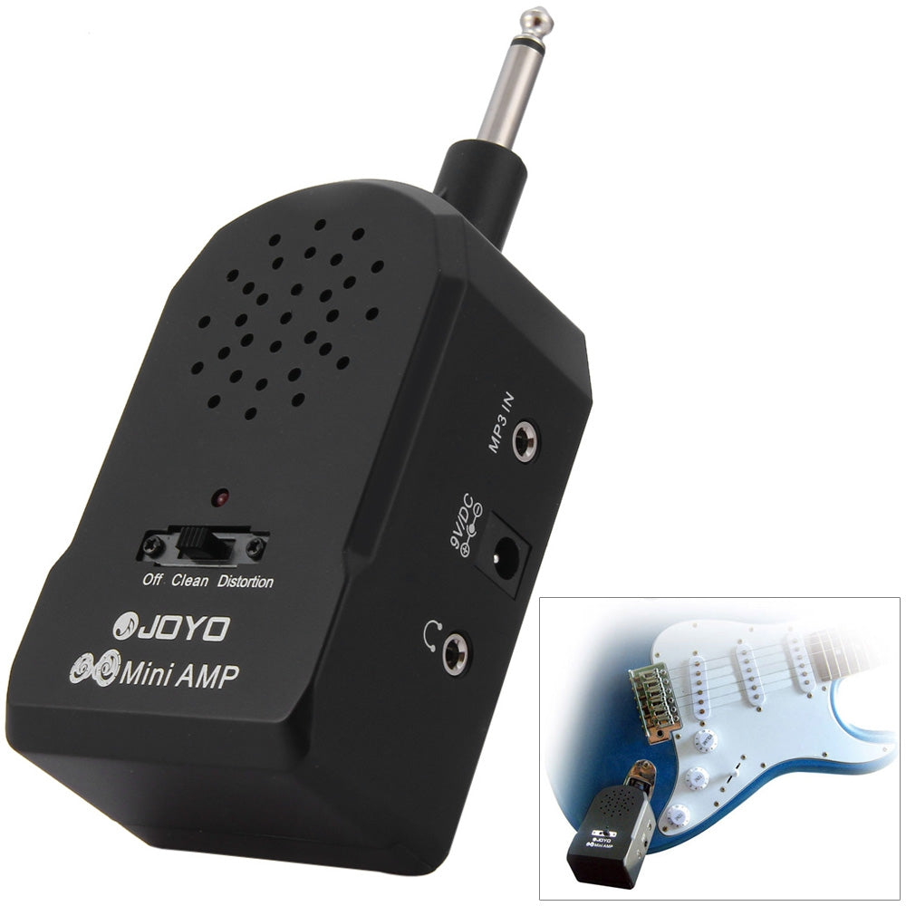 Mini amplificador de guitarra JOYO JA-01 con entrada de 3,5 mm y auriculares