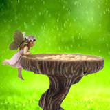 Flower Fairy Bird Feed Ornament Resin Garden Fairy Ornament Bird Feed Ornament - V.I.P Digital Presence