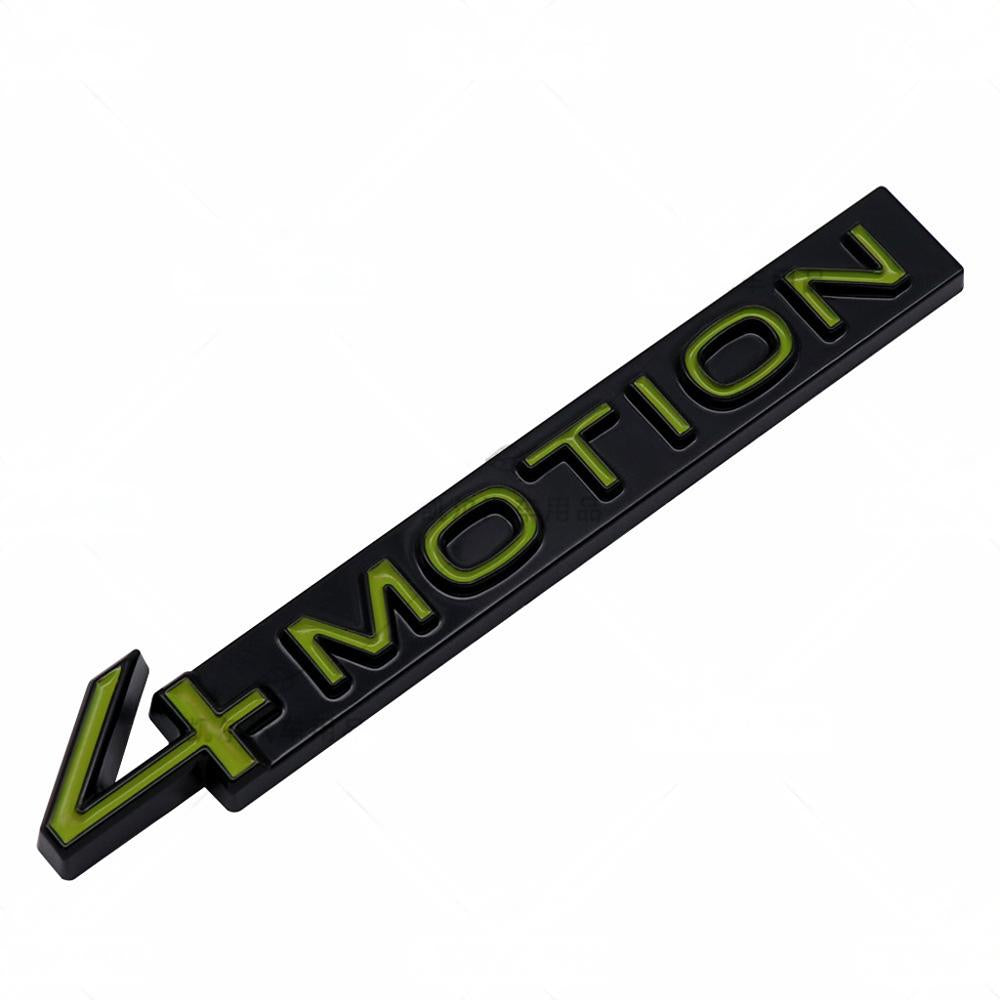 Applicable to Volkswagen Tanyue x 4WD 4MOTION car logo new tail logo 3D three-dimensional letter logo car modification label - V.I.P Digital Presence