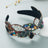 Headband Fashion Ball Rhinestone Pearl Leaf-Shaped Baroque Headband Exaggerated Wide-Brimmed Hair Accessories - V.I.P Digital Presence