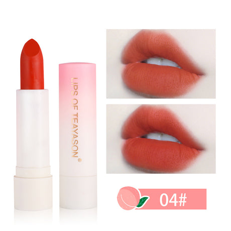 Lipstick Bean Paste Color Matte Matte Female Retro Red Peach Lipstick Matte Velvet Lipstick - V.I.P Digital Presence