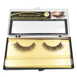 1Pair Mink Lashes 3D Mink  Long False Eyelashes Natural Lightweight Mink Eyelashes - V.I.P Digital Presence