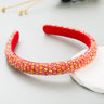 Colorful Rhinestone Full Drill Hoop Trendy Online Red The Same Super Flash Headdress - V.I.P Digital Presence