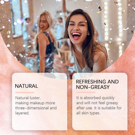 Face Highlight Oil Stick Set Party Ball Show Makeup Ball Liquid Fluorescent Highlight Oil - V.I.P Digital Presence