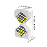 Cyber-style LED electronic sand timer: gravity-sensing, 1-30min countdown, tech decompression toy - V.I.P Digital Presence