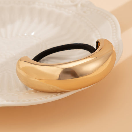 Personalized retro double-layer arc elastic hairpin irregular temperament hair ring - V.I.P Digital Presence