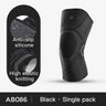 Outdoor sports cycling running basketball knee pads knitted high elasticity comfortable silicone anti damage protective gear - V.I.P Digital Presence