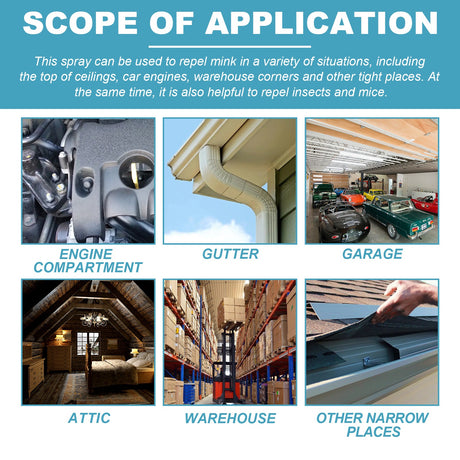 Yegbong Wild Animals Repellent Plant Formula Animal Repeller Outdoor Insect Marten Mouse Repellent - V.I.P Digital Presence