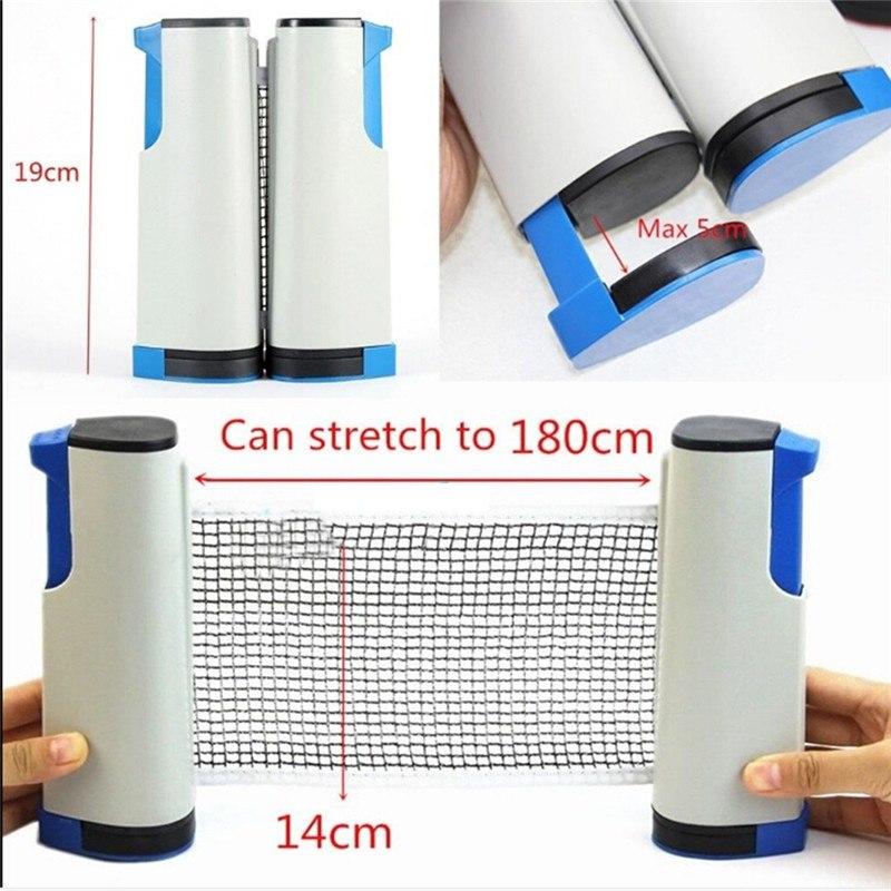 Retractable Table Tennis Table plastic Strong Mesh Net - V.I.P Digital Presence