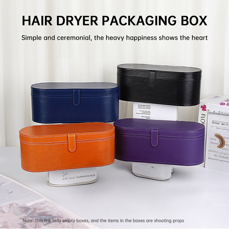 Portable PU - leather travel case for Dyson Supersonic, for storage, protection and dust - proofing. - V.I.P Digital Presence