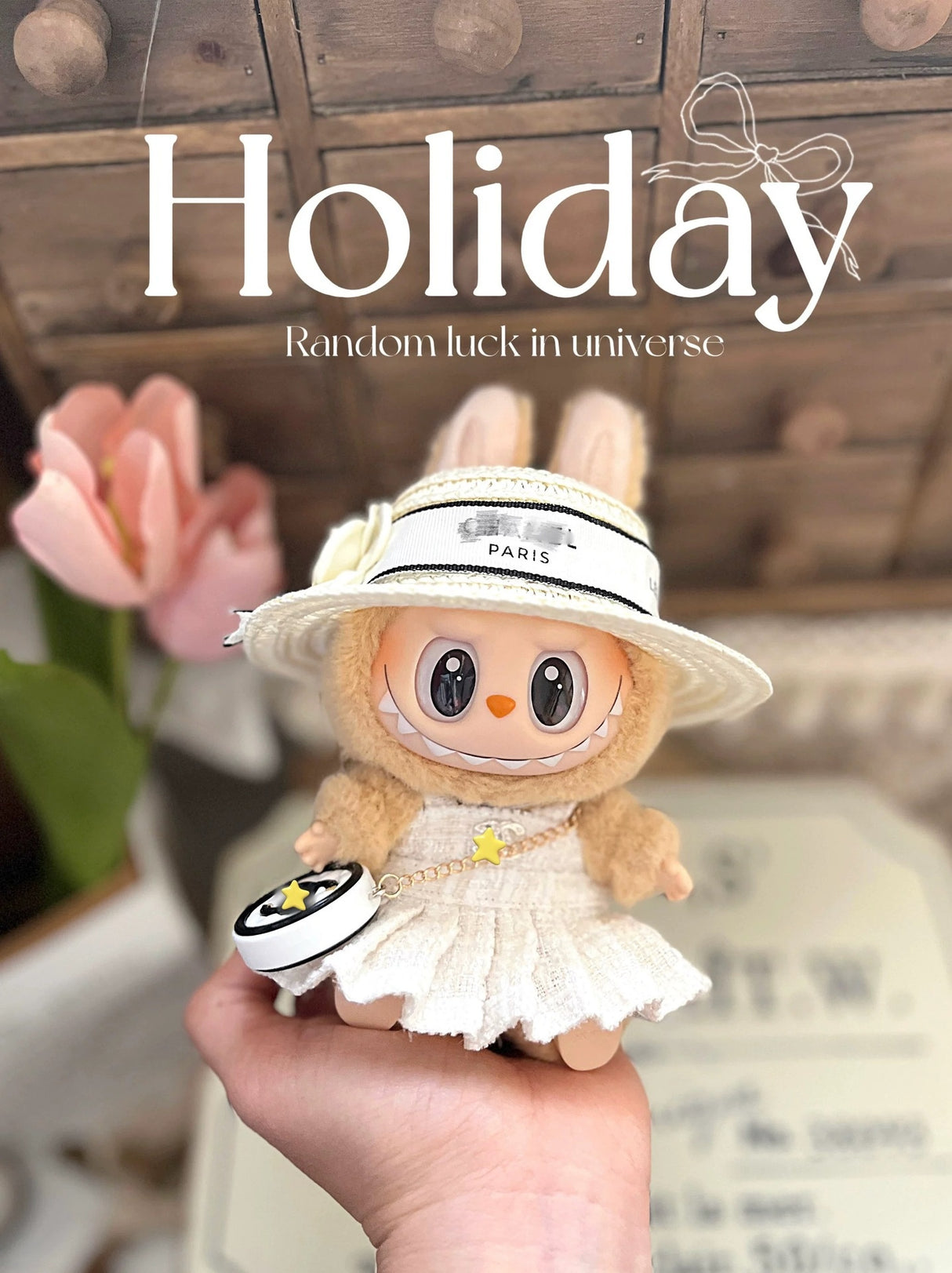 Accesorios de ropa compatibles con muñecas Labubu Mario Mushroom Princess Cute